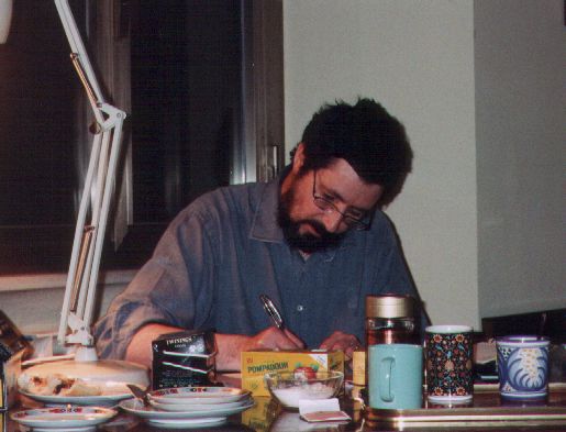 Paul Keenan, composer, writing in Rome in October 2000.